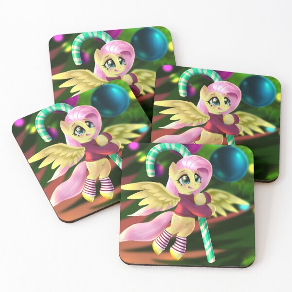 Item preview, Tiny Fluttershy at Christmas designed and sold by Darksly.