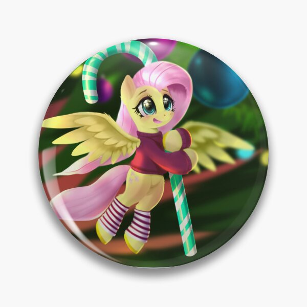 Item preview, Tiny Fluttershy at Christmas designed and sold by Darksly.