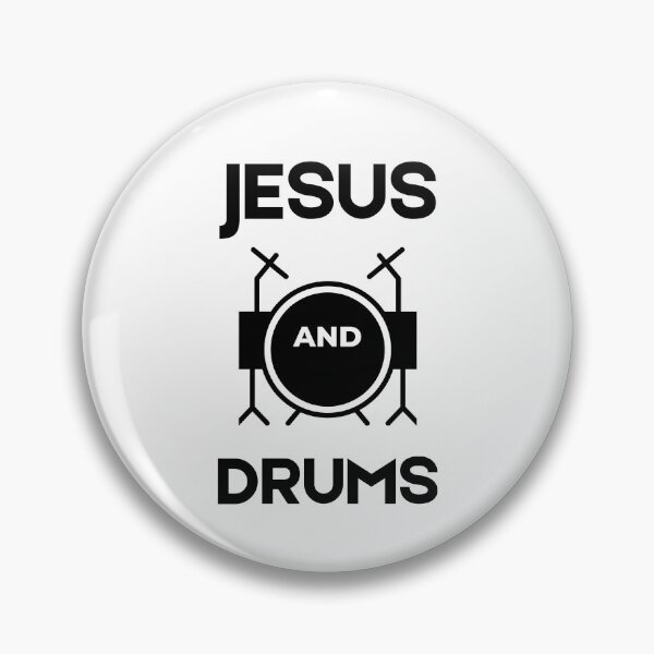 Item preview, Jesus and Drums designed and sold by BlessedConcepts.