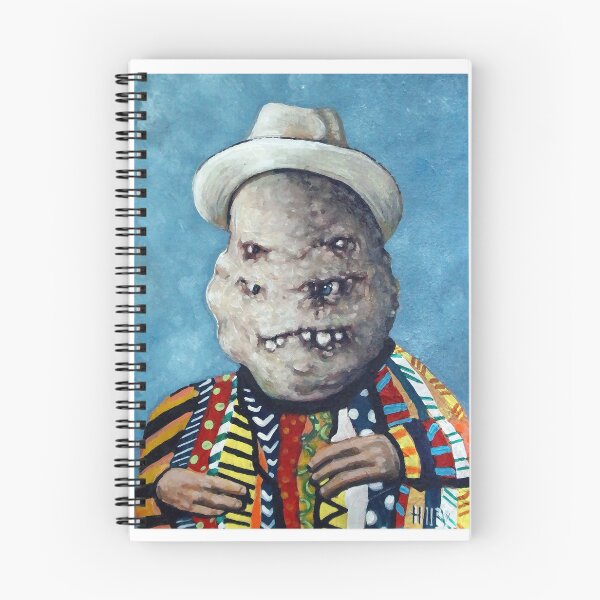 Item preview, Goblin King With Boat Hat | Colorful Ghoul | Cool Sweater Dude | Notorious Artwork | Original Surreal Painting By Tyler Tilley designed and sold by Tyler Tilley.
