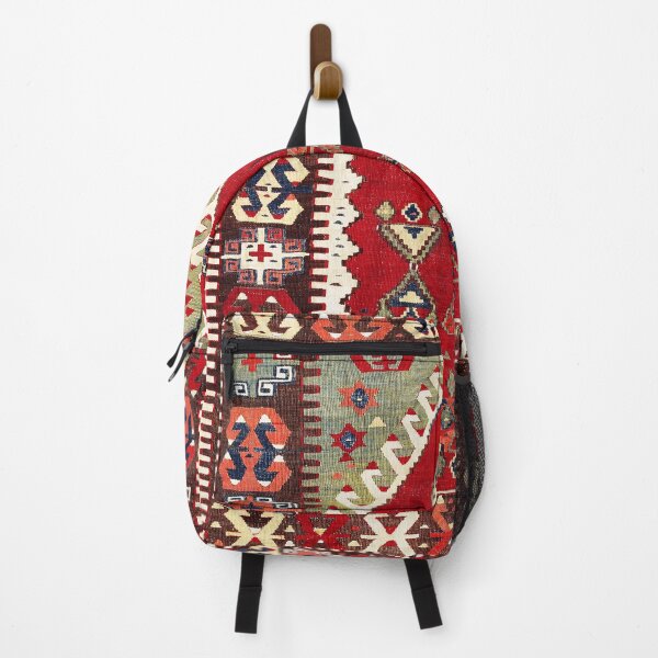 Item preview, Konya Central Anatolian Niche Kilim Print designed and sold by Vicky Brago-Mitchell®.