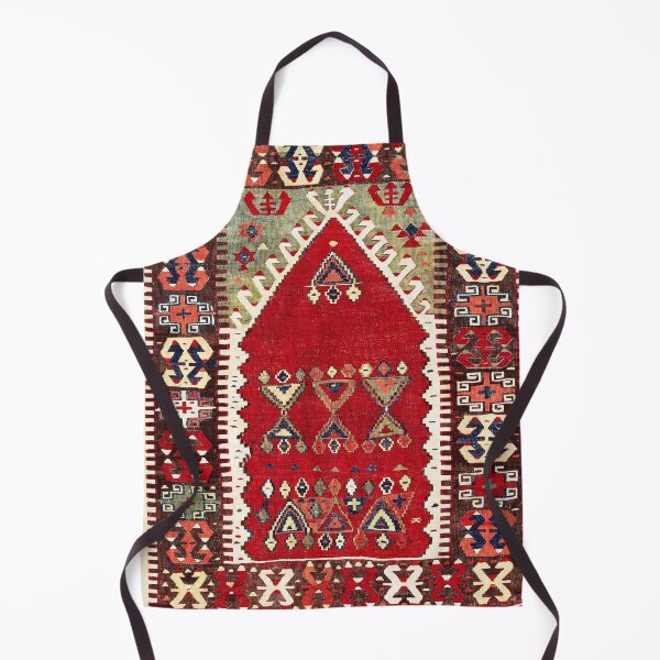 Item preview, Konya Central Anatolian Niche Kilim Print designed and sold by Vicky Brago-Mitchell®.