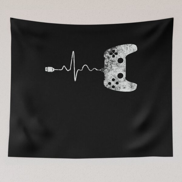 Item preview, gamer heartbeat Vintage designed and sold by Digital Story Time.