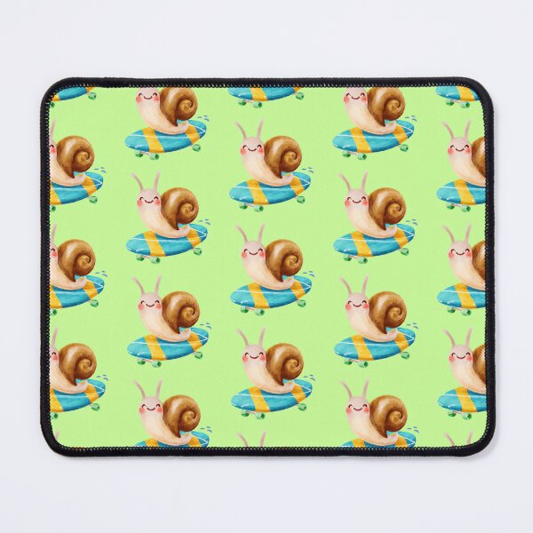 Item preview, Cutest Snail Skateboard Ridin'! Watercolor Snaily designed and sold by PicnicEggStyle.