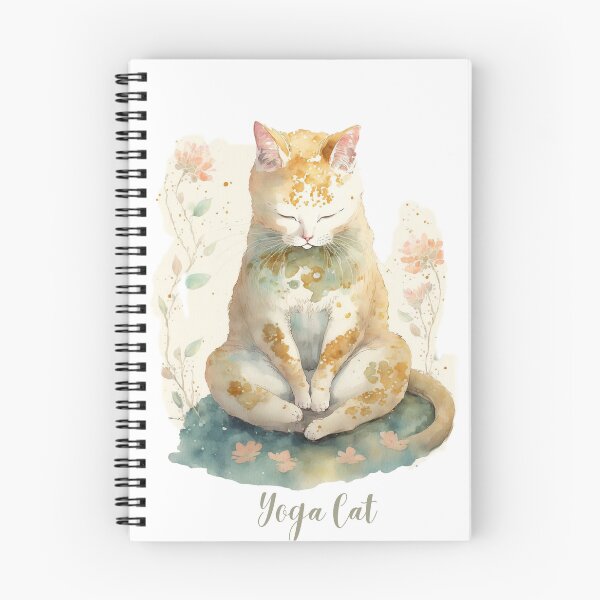 Item preview, Yoga cat 08 designed and sold by printiesart.