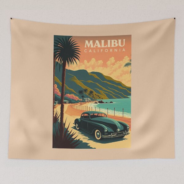 Artikelvorschau, Malibu entworfen und verkauft von SkyMileTravel.