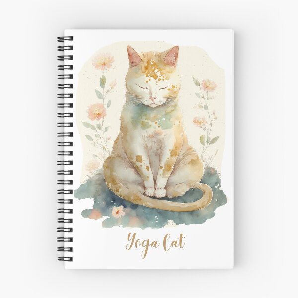 Item preview, Yoga cat 09 designed and sold by printiesart.