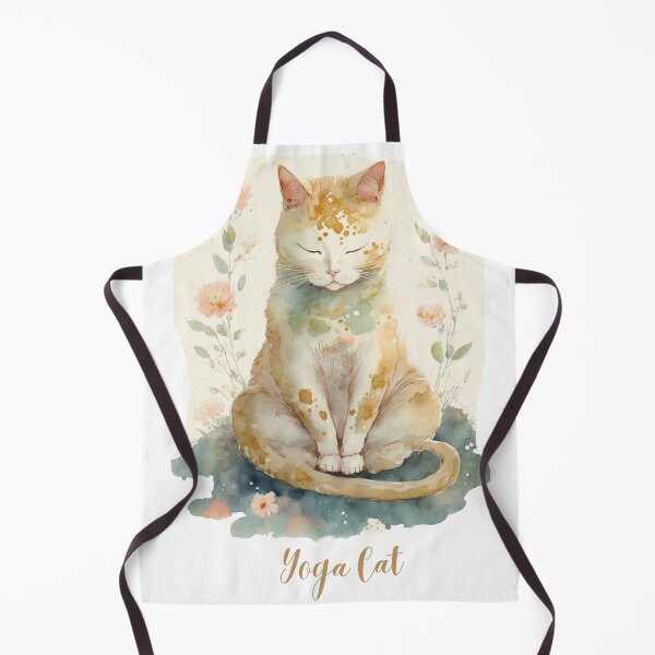 Item preview, Yoga cat 09 designed and sold by printiesart.