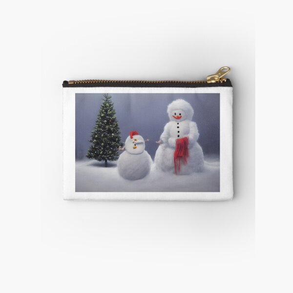 Item preview, Trippy snowmen enjoying Xmas  designed and sold by deville13.