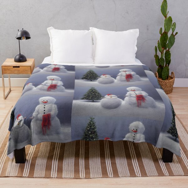 Item preview, Trippy snowmen enjoying Xmas  designed and sold by deville13.