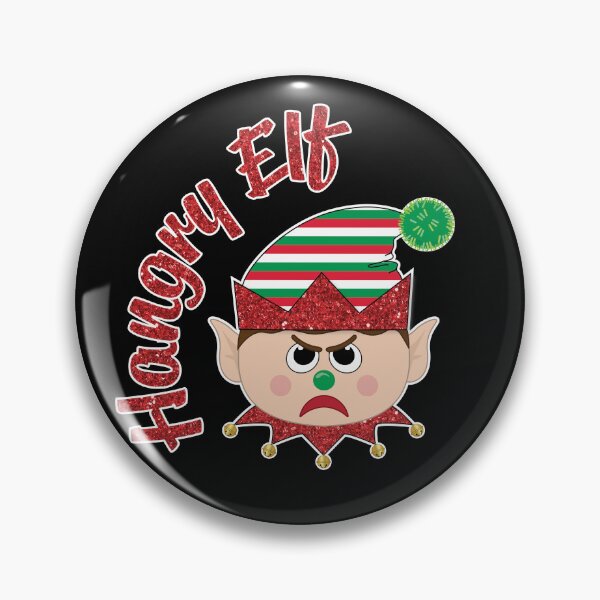 Item preview, HANGRY ELF designed and sold by Sillybear PrintsItAll.