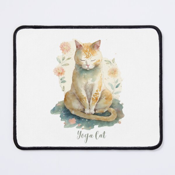 Item preview, Yoga cat 10 designed and sold by printiesart.