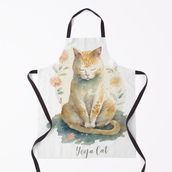 Item preview, Yoga cat 10 designed and sold by printiesart.
