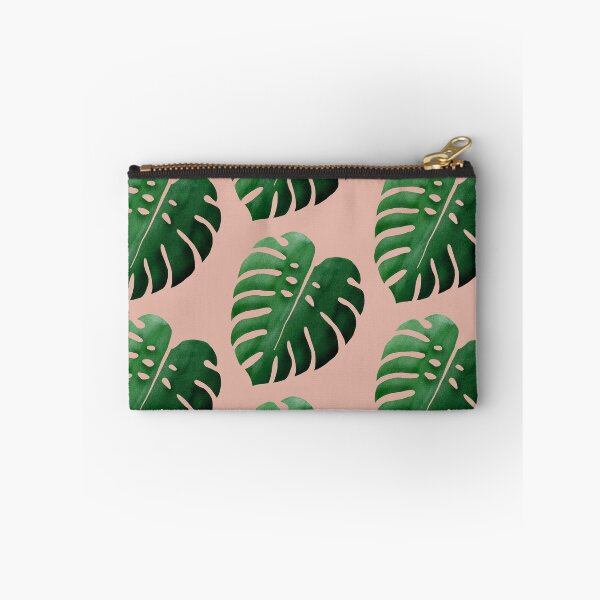Item preview, Monstera on rose pink  designed and sold by hearthewild.
