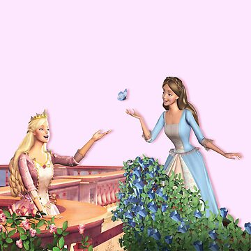 Barbie Princess and the Pauper Anneliese and Erika Art Print for Sale by SereneSketches Redbubble