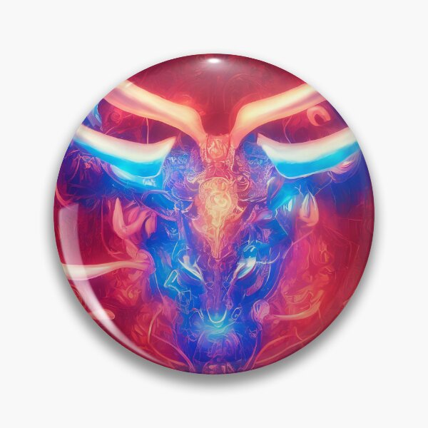 Artikelvorschau, Sternzeichen Stier, leuchtende, lebendige Farben, illustrative Kunst, künstlerische Interpretation entworfen und verkauft von LoveZodiac.