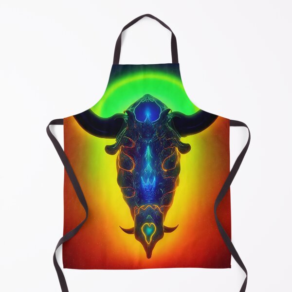 Artikelvorschau, Sternzeichen Stier, leuchtende, lebendige Farben, illustrative Kunst, künstlerische Interpretation entworfen und verkauft von LoveZodiac.