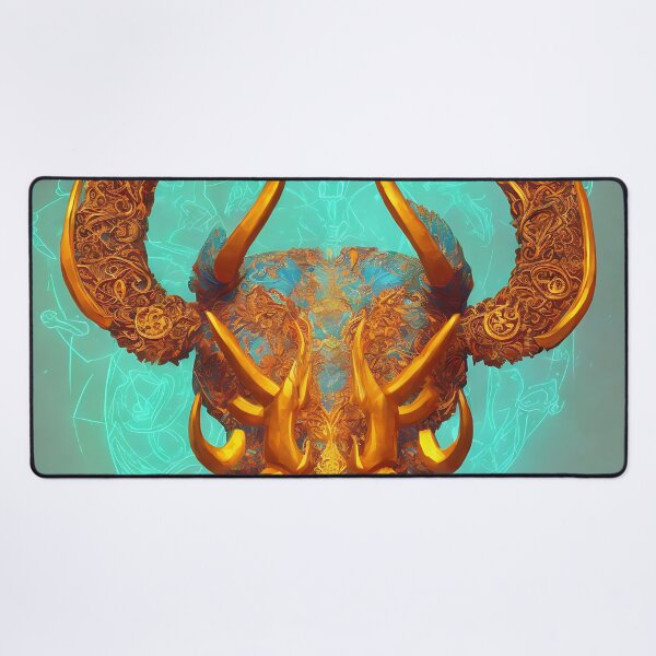 Artikelvorschau, Sternzeichen Stier, leuchtende, lebendige Farben, illustrative Kunst, künstlerische Interpretation entworfen und verkauft von LoveZodiac.