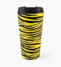 0291 Golden Yellow Tiger Travel Mug