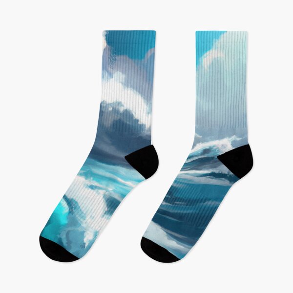 Item preview, How does the ocean say hello? It waves. designed and sold by Chris Purdy.