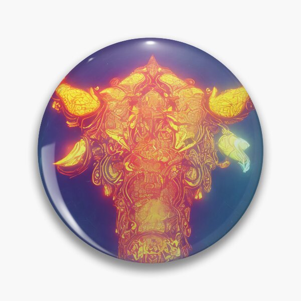 Artikelvorschau, Sternzeichen Stier, leuchtende, lebendige Farben, illustrative Kunst, künstlerische Interpretation entworfen und verkauft von LoveZodiac.