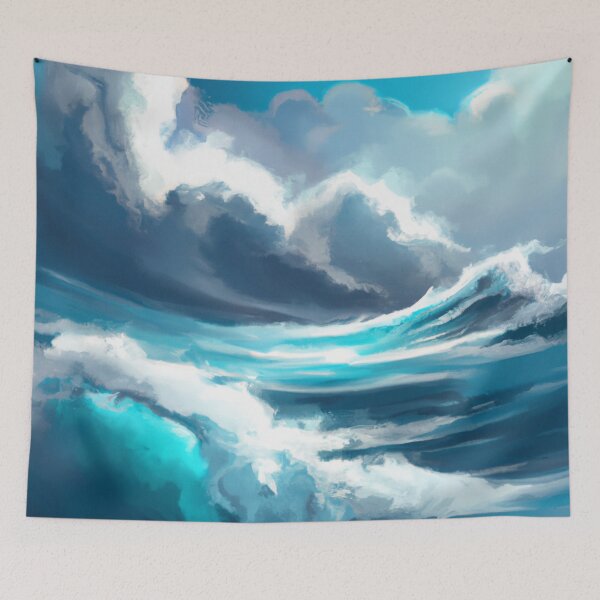 Item preview, How does the ocean say hello? It waves. designed and sold by Chris Purdy.