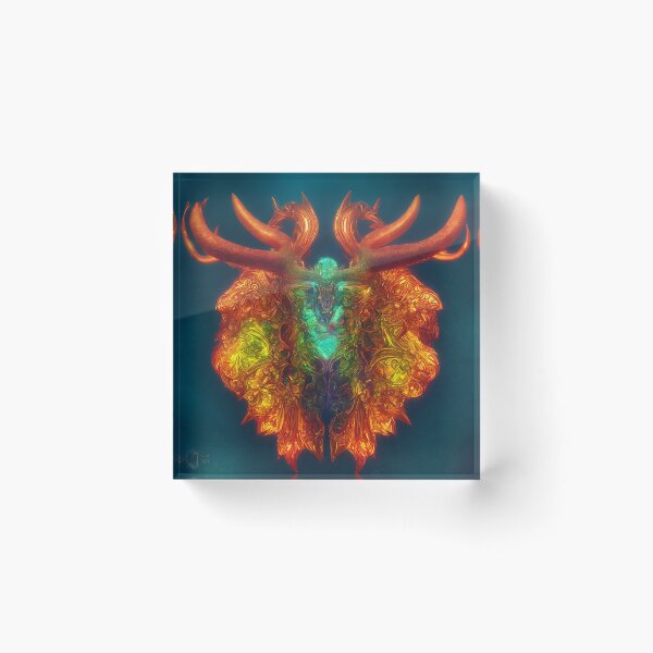 Artikelvorschau, Sternzeichen Stier, leuchtende, lebendige Farben, illustrative Kunst, künstlerische Interpretation entworfen und verkauft von LoveZodiac.