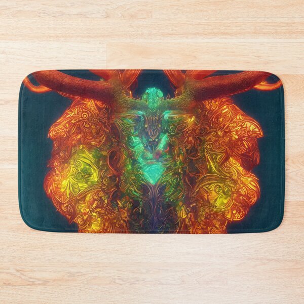 Item preview, Taurus zodiac sign, glowing vivid colors,illustrative art, artist interpretation designed and sold by LoveZodiac.