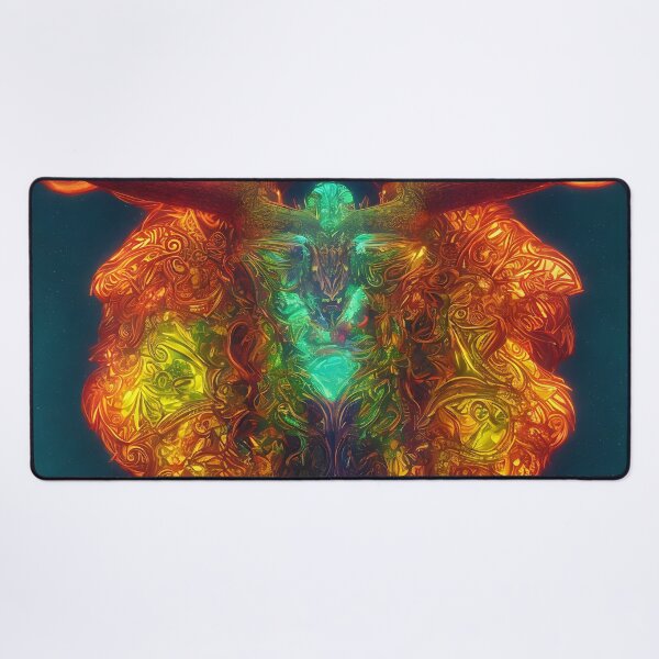 Item preview, Taurus zodiac sign, glowing vivid colors,illustrative art, artist interpretation designed and sold by LoveZodiac.
