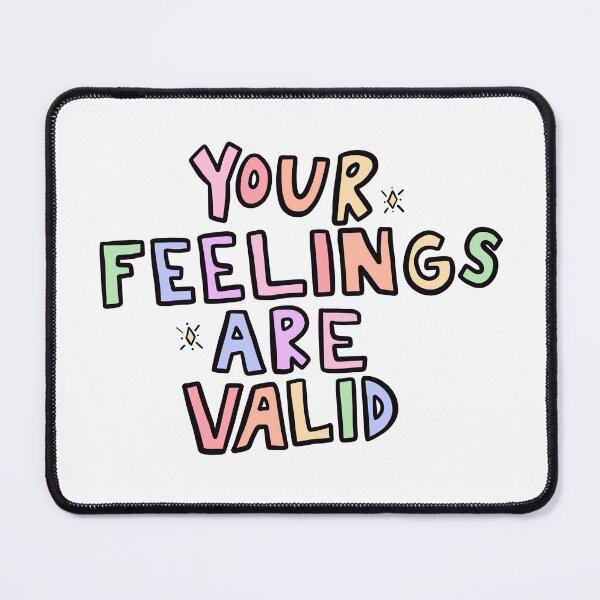 Item preview, Your Feelings Are Valid (Pastel) designed and sold by crystaldraws.