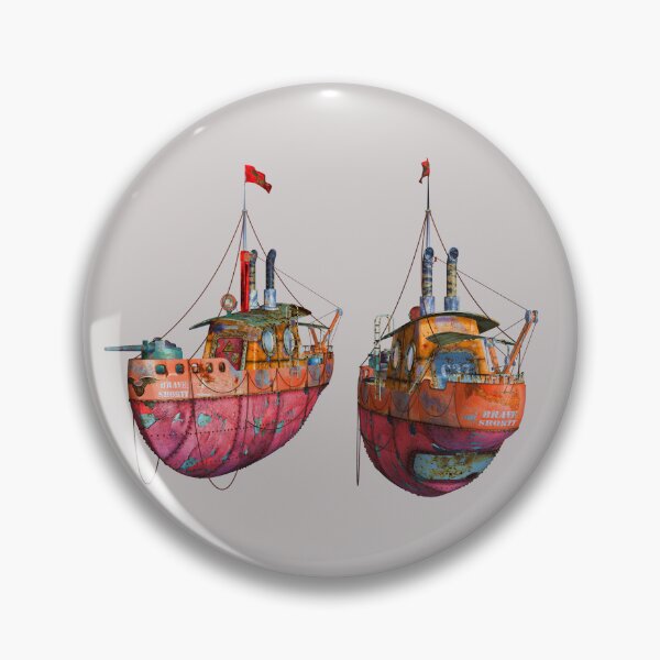 Item preview, Cute Old Steampunk Boat 2 of 2 designed and sold by ChristinasMess.