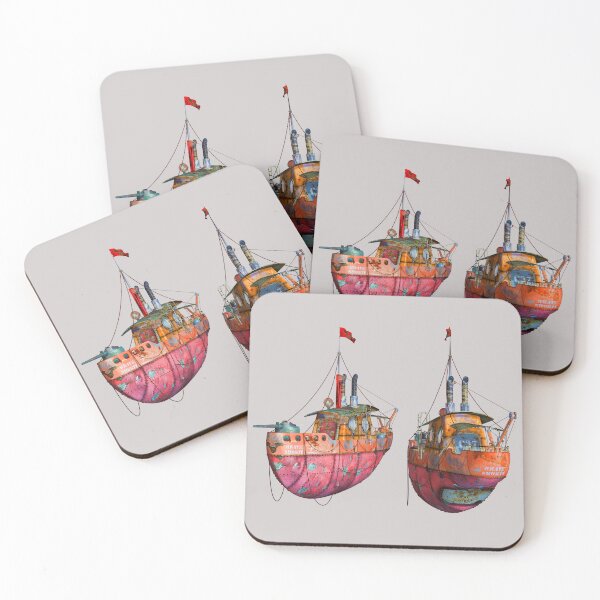 Item preview, Cute Old Steampunk Boat 2 of 2 designed and sold by ChristinasMess.