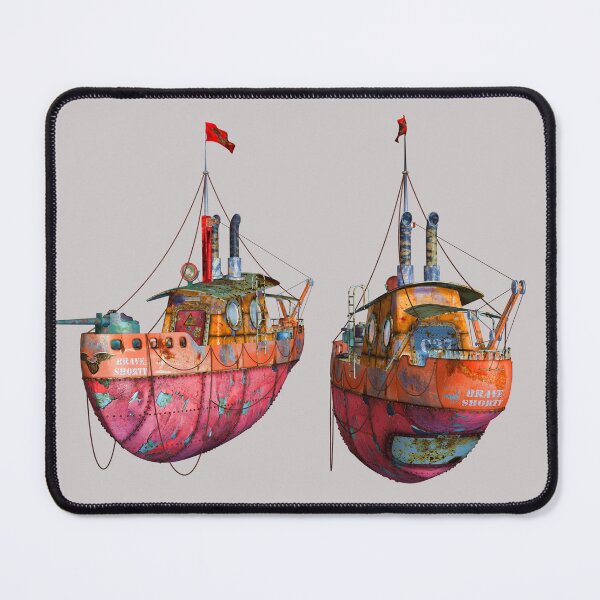 Item preview, Cute Old Steampunk Boat 2 of 2 designed and sold by ChristinasMess.