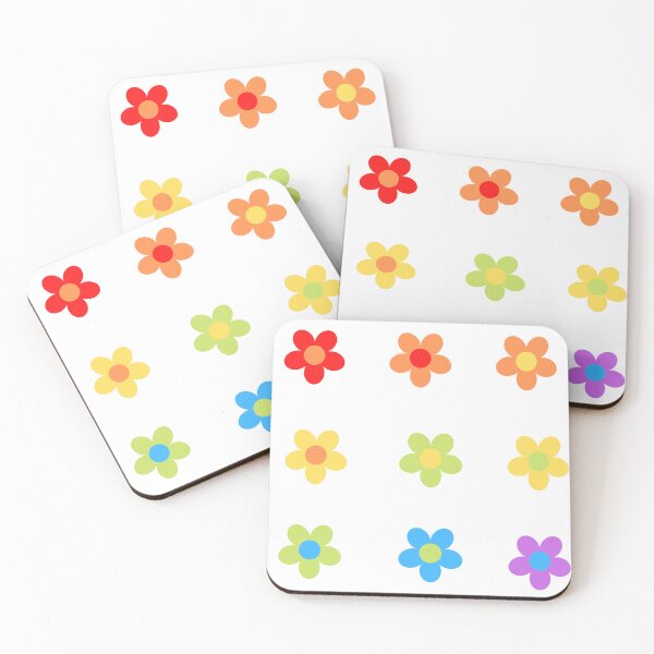 Item preview, Rainbow y2k Flowers designed and sold by mollzfahdays.