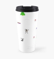 Vintage Ski Game Travel Mug