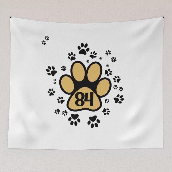 Item preview, 84 - number with animal paws designed and sold by MadandMean.