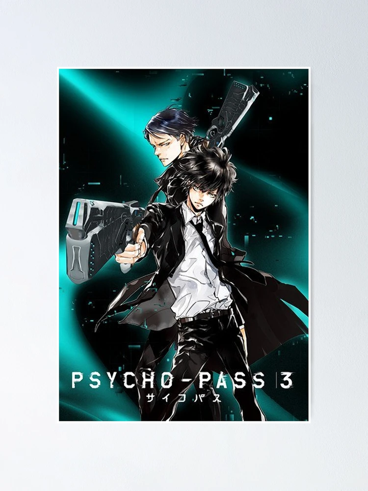 PSYCHO-PASS 複製サイン入り色紙 3種セット PSYCHO-PASS 複製サイン