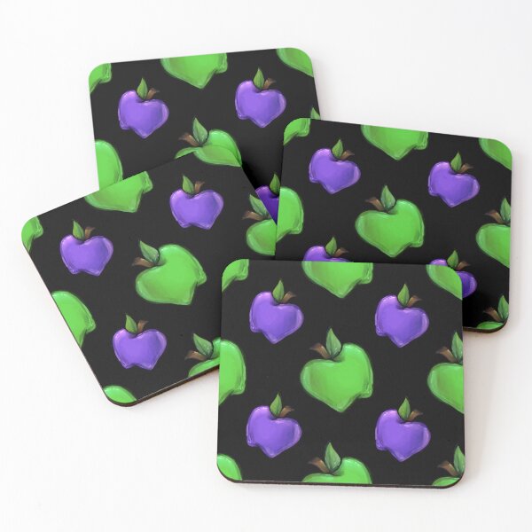 Item preview, Purple and Green Apple Pattern designed and sold by SilentNoiseArt.