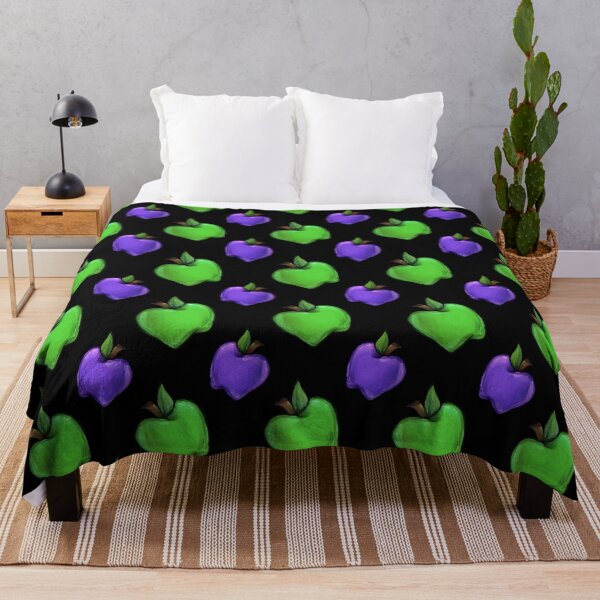 Item preview, Purple and Green Apple Pattern designed and sold by SilentNoiseArt.