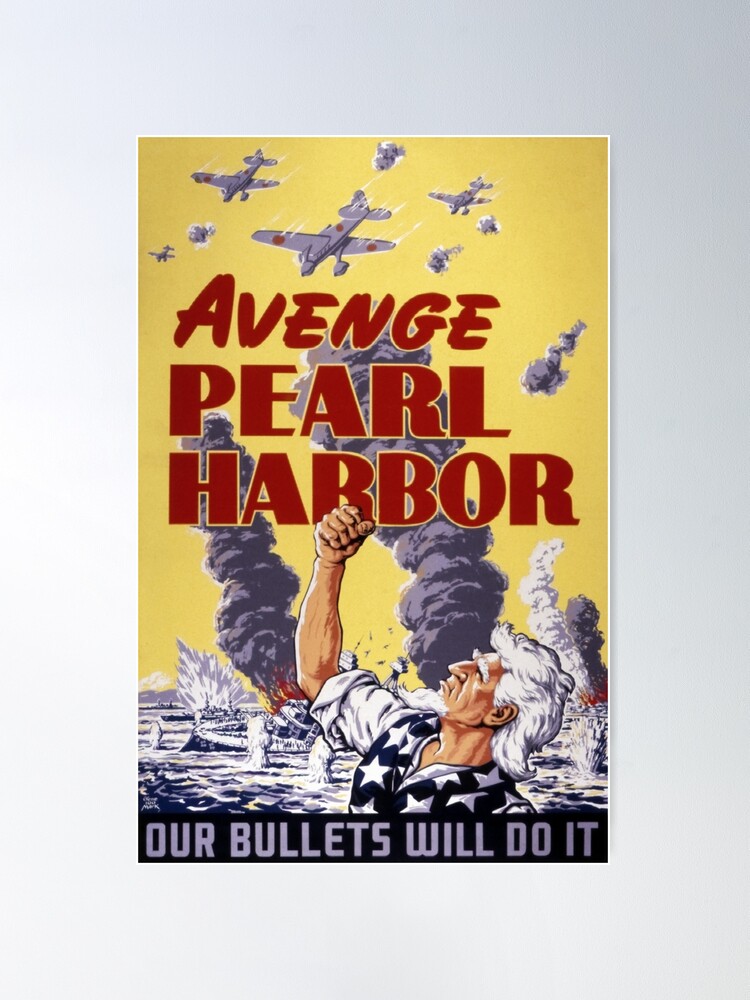 Avenge Pearl Harbor! Join the Navy Now! – Vintagraph Art