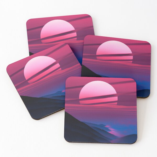Item preview, Red blood moon lunar eclipse in the night sky on the beach  designed and sold by Chris Purdy.