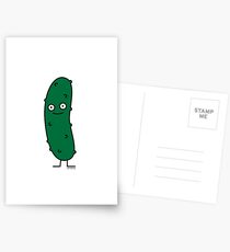 Dill Pickle brined deli cucumber sweet kosher Postcards