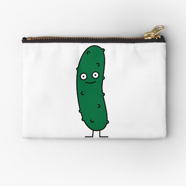"Dill Pickle brined deli cucumber sweet kosher" Zipper Pouch by