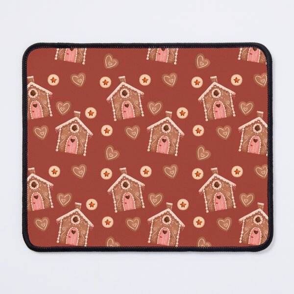 Item preview, Gingerbread House Seamless Pattern designed and sold by Aramdesing.