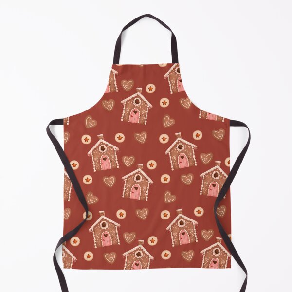 Item preview, Gingerbread House Seamless Pattern designed and sold by Aramdesing.
