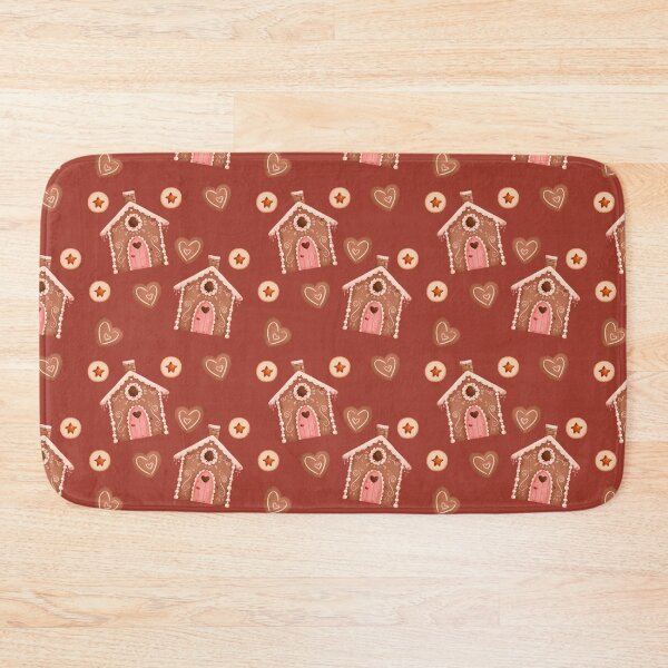 Item preview, Gingerbread House Seamless Pattern  designed and sold by Aramdesing.