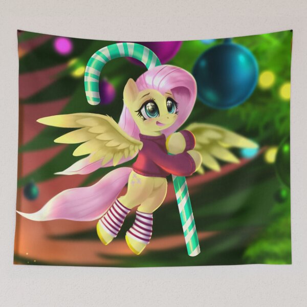 Item preview, Tiny Fluttershy at Christmas designed and sold by Darksly.