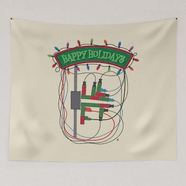 Item preview, Happy Holidays - Overloaded Outlet designed and sold by CuriousCurios.