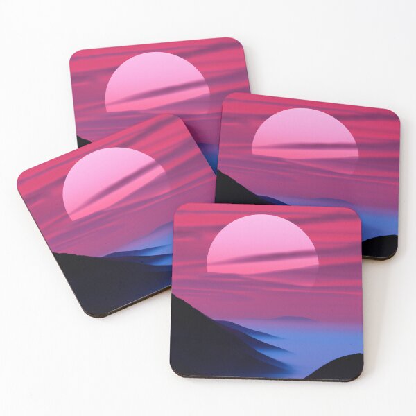 Item preview, Red blood moon lunar eclipse in the night sky on the beach  designed and sold by Chris Purdy.