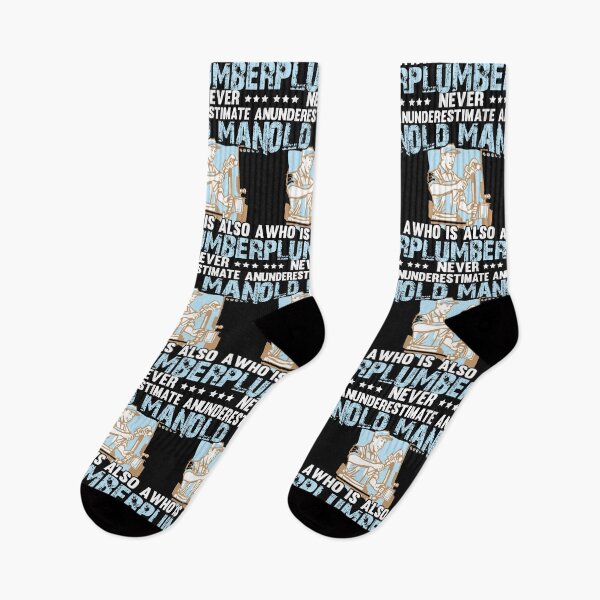 Item preview, Never Understate An Old Man Who Is Also A Plumber / Funny Plumbing designed and sold by Tee Hub.